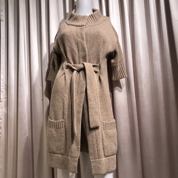 VINCE Oversized Tan Duster - Picture 4 of 6